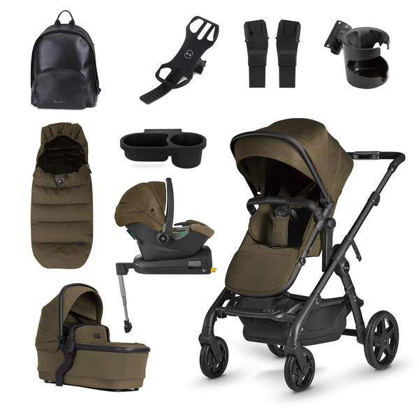 Silver Cross Wave & Ultimate Pack in Cedar Travel Systems KTWU.CD 5055836926104