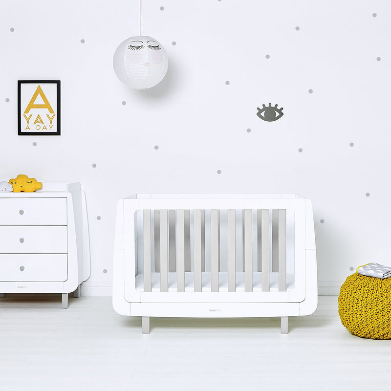 SnüzKot Mode Cot Bed in Grey Cot Beds FN005MD 5060157946199