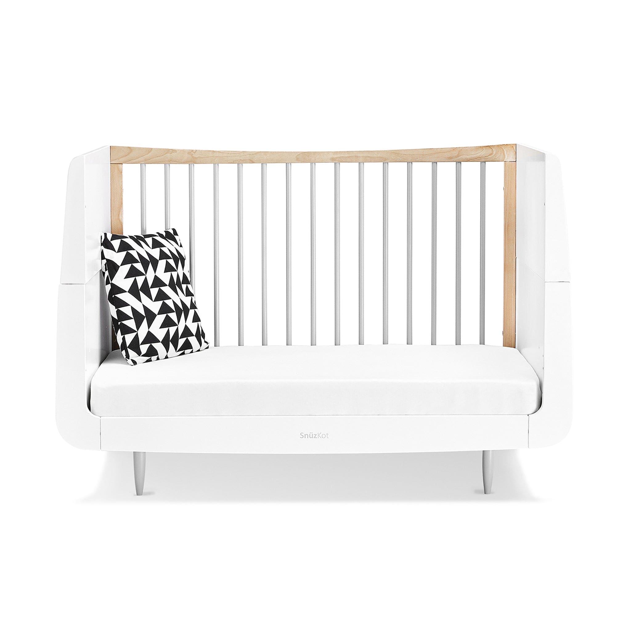 SnüzKot Skandi Cot Bed in Grey Cot Beds FN005SD 5060157946236
