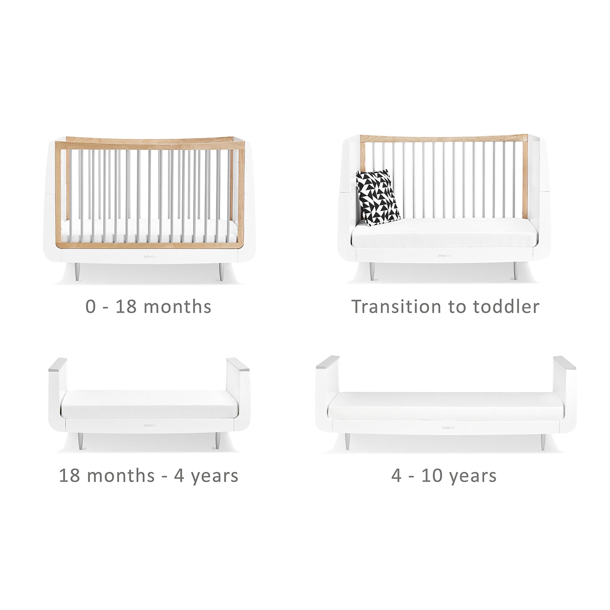 Skandi clearance cot bed