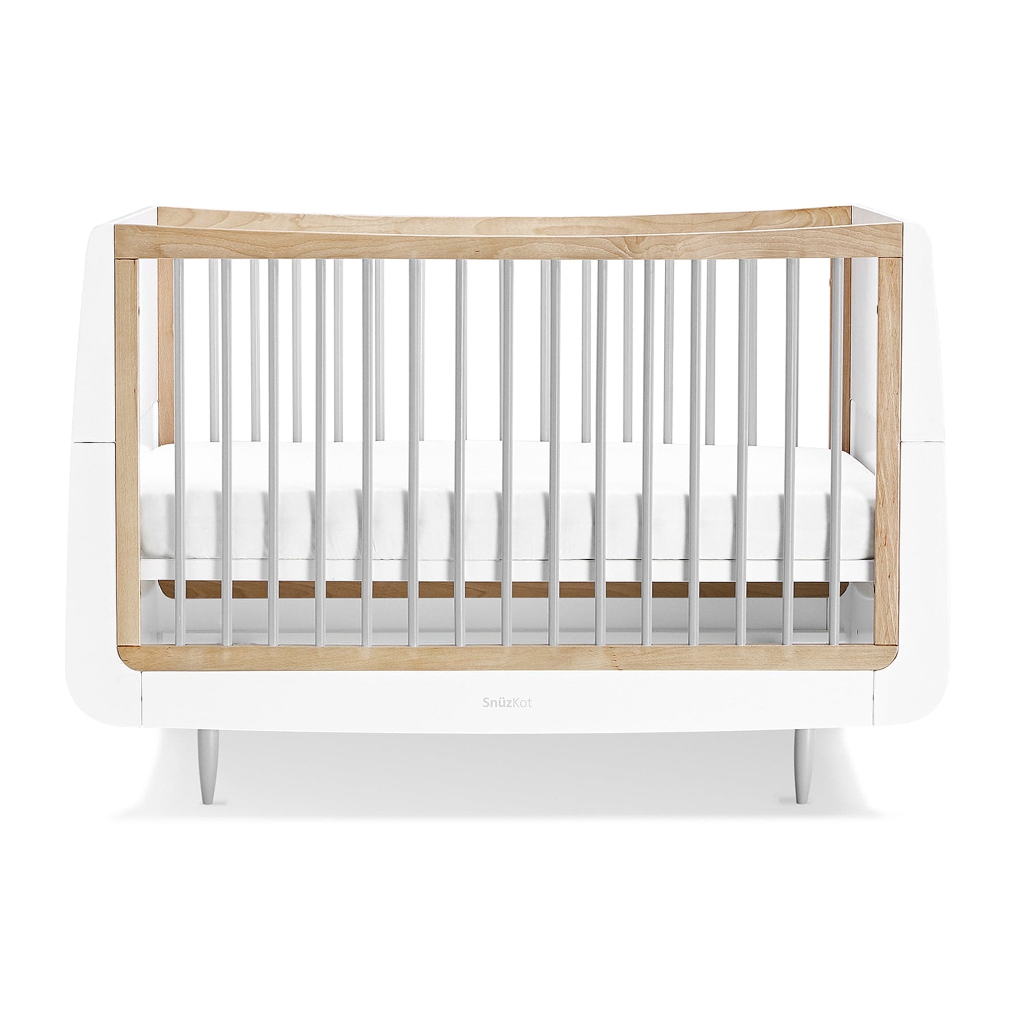 SnüzKot Skandi Cot Bed in Grey Cot Beds FN005SD 5060157946236