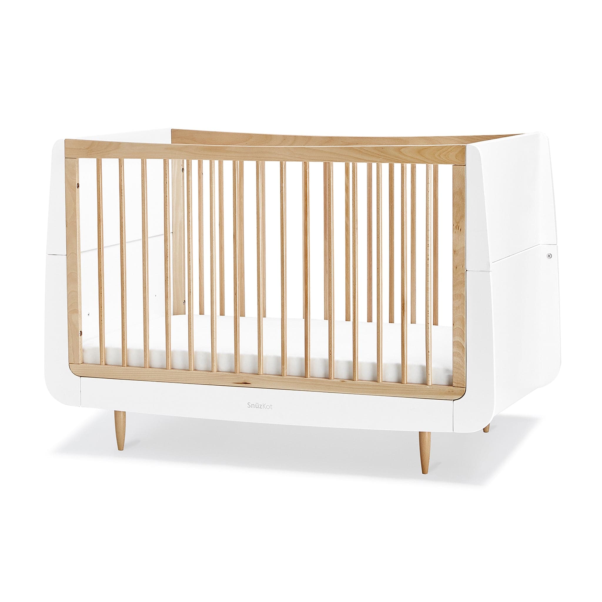 SnüzKot Skandi Cot Bed in Natural Cot Beds FN005SE 5060157946243