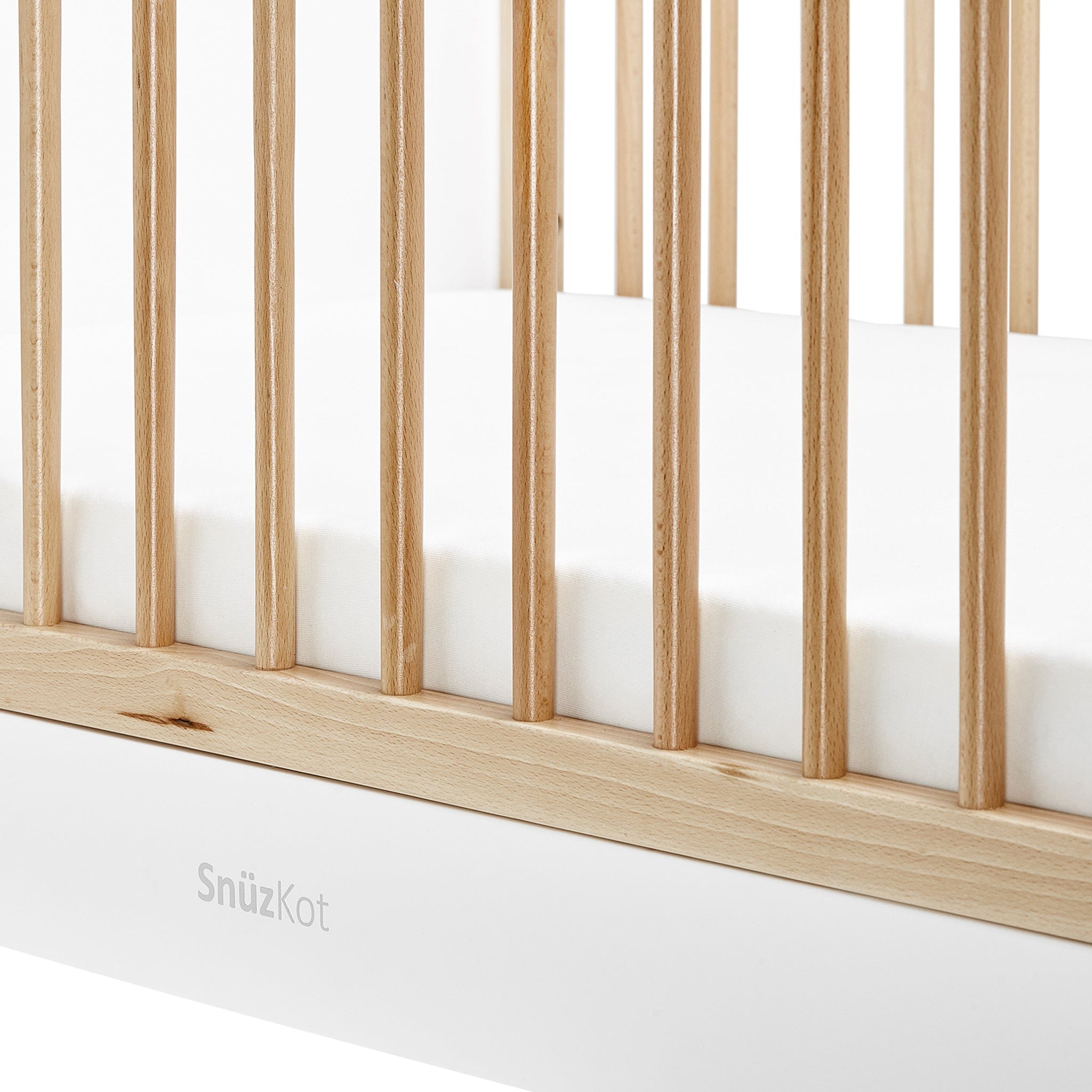 SnüzKot Skandi Cot Bed in Natural Cot Beds FN005SE 5060157946243