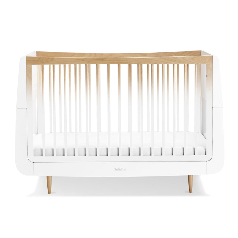 SnüzKot Skandi Cot Bed in Ombre Cot Beds FN005SI 5060157947349