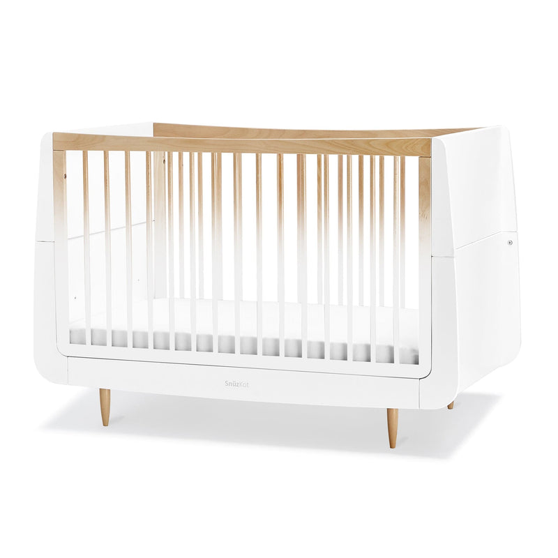 SnüzKot Skandi Cot Bed in Ombre Cot Beds FN005SI 5060157947349