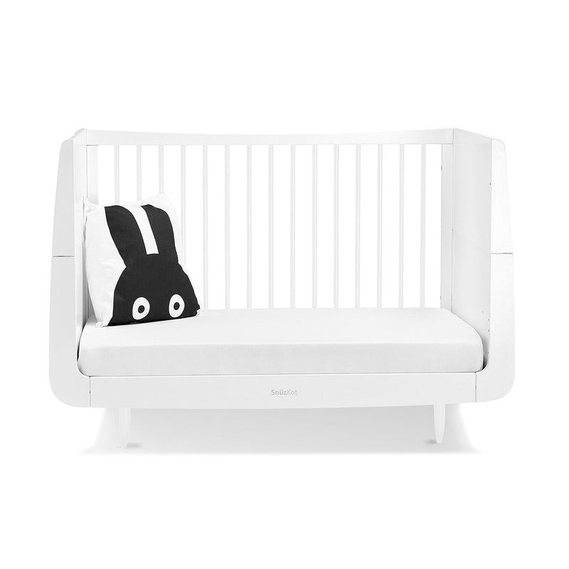 SnüzKot Skandi Cot Bed in White Cot Beds FN005SA 5060157946205