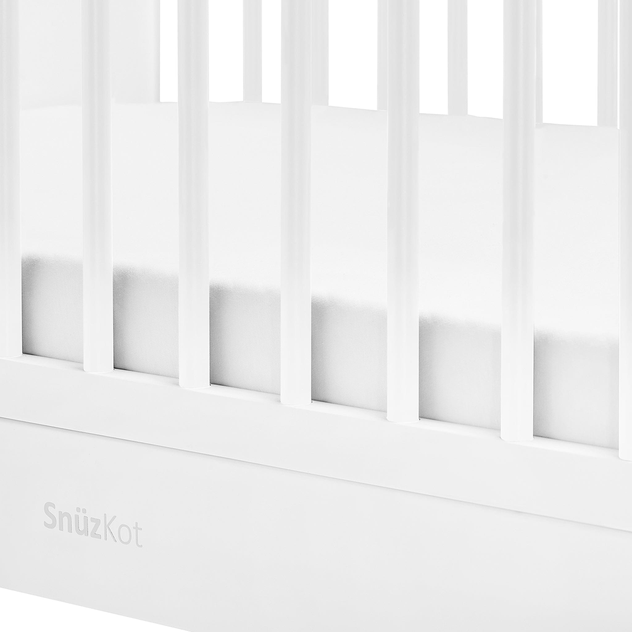 SnüzKot Skandi Cot Bed in White Cot Beds FN005SA 5060157946205