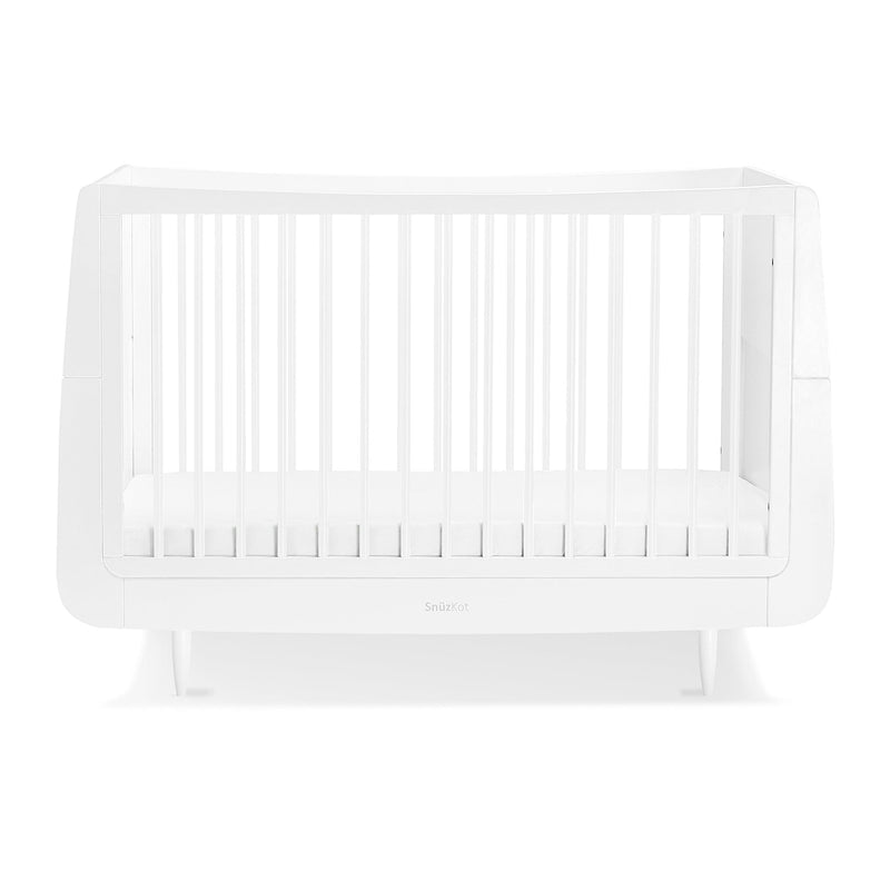 SnüzKot Skandi Cot Bed in White Cot Beds FN005SA 5060157946205