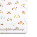 SnüzPod Fitted Crib Sheets 2pk Colour Rainbow Cot & Cot Bed Sheets BD028BJ 5060730240461