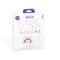 SnüzPod Fitted Crib Sheets 2pk Colour Rainbow Cot & Cot Bed Sheets BD028BJ 5060730240461
