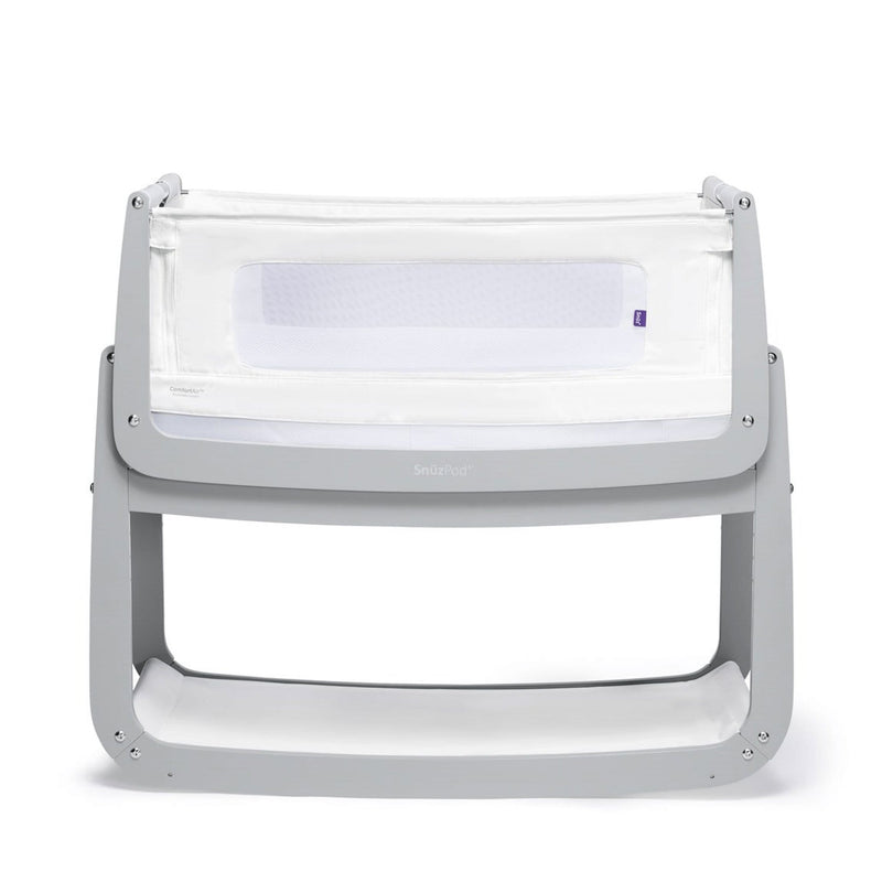 SnüzPod 4 Bedside Crib Dove Grey Cribs FN014D 5060730241581