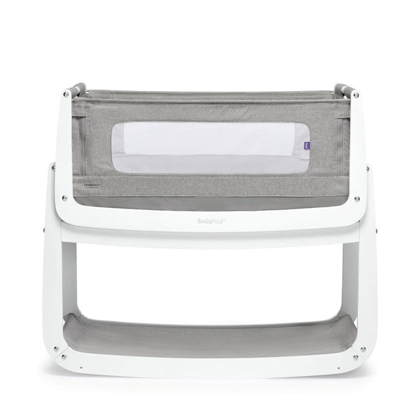 SnüzPod 4 Bedside Crib Dusk Grey Cribs FN014A 5060730241383