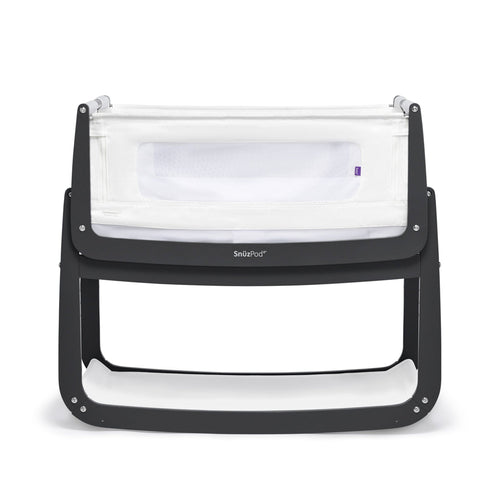 SnüzPod 4 Bedside Crib Slate Cribs FN014E 5060730241598