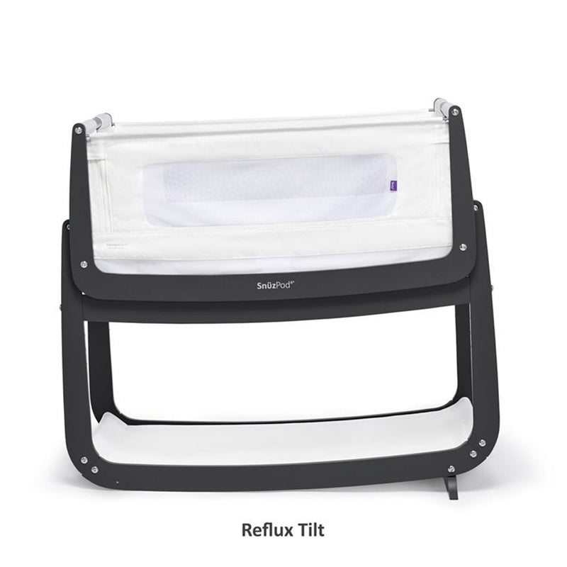 SnüzPod 4 Bedside Crib Slate Cribs FN014E 5060730241598