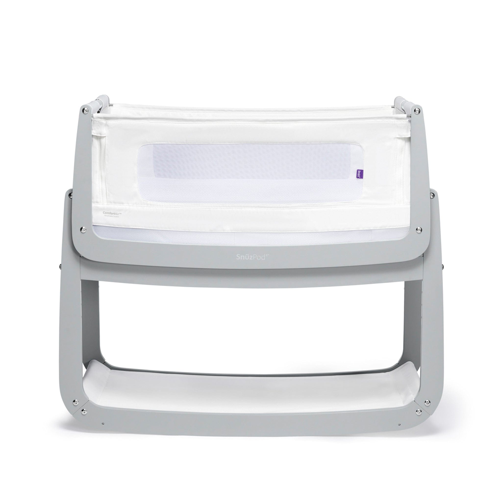 SnuzPod 4 Bedside Crib Starter Bundle Dove Grey