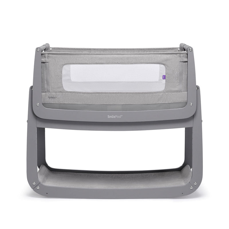 SnüzPod 4 Bedside Crib Starter Bundle Urban Grey Cribs FNBS014H 5060730243813