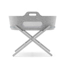 SnüzPod Baskit with Dove Stand in Light Grey Moses Baskets & Stands FSB001AB