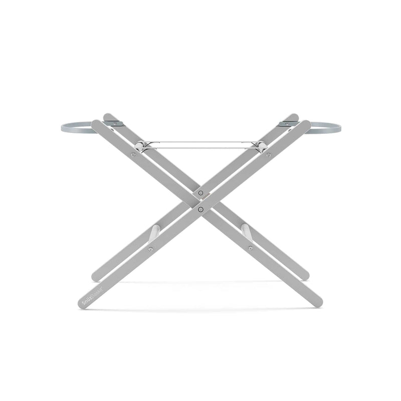SnüzPod Baskit with Dove Stand in Light Grey Moses Baskets & Stands FSB001AB