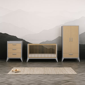 You added <b><u>SnüzFino 3 Piece Nursery Furniture Set in Dove</u></b> to your cart.