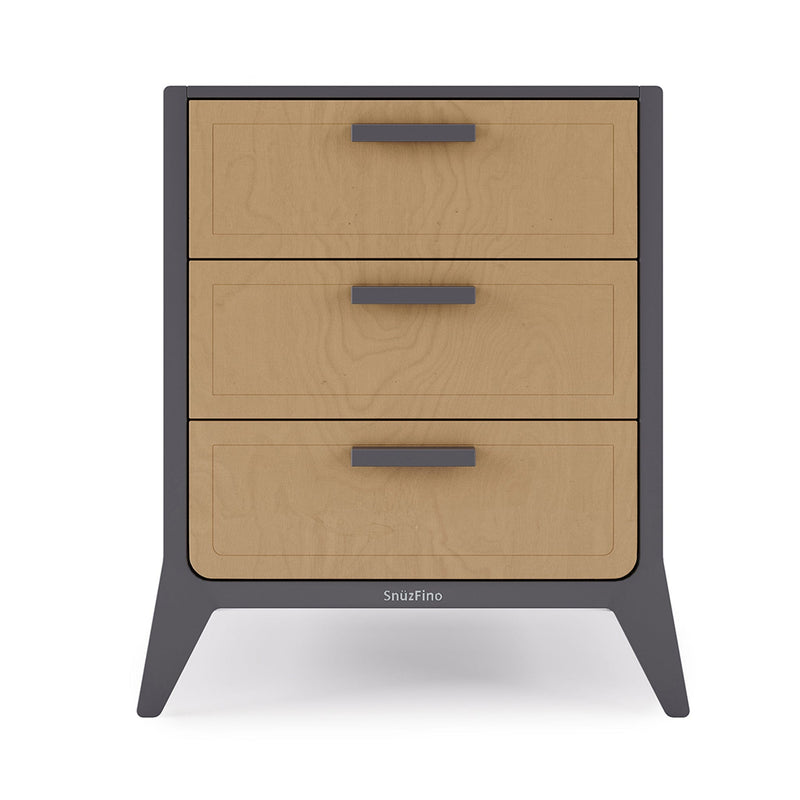 SnuzFino 3 Piece Nursery Furniture Set in Slate Nursery Room Sets
