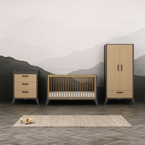 You added <b><u>SnüzFino 3 Piece Nursery Furniture Set in Slate</u></b> to your cart.