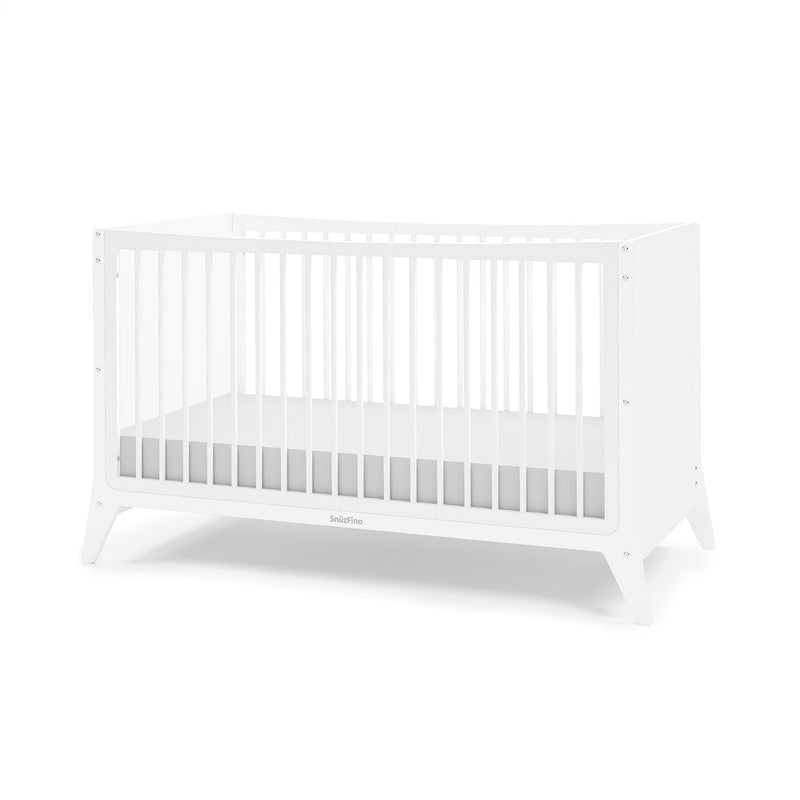 SnuzFino 3 Piece Nursery Furniture Set in White Nursery Room Sets FN027A