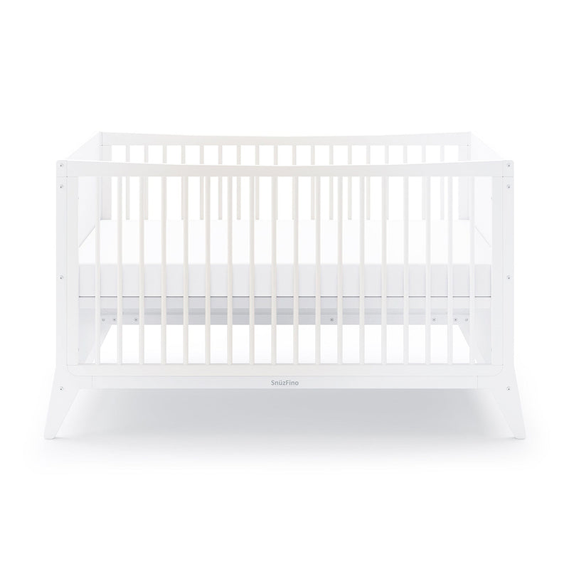 SnuzFino 3 Piece Nursery Furniture Set in White Nursery Room Sets FN027A