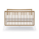 SnuzFino 3 Piece Nursery Furniture Set in White Natural Nursery Room Sets FN027B