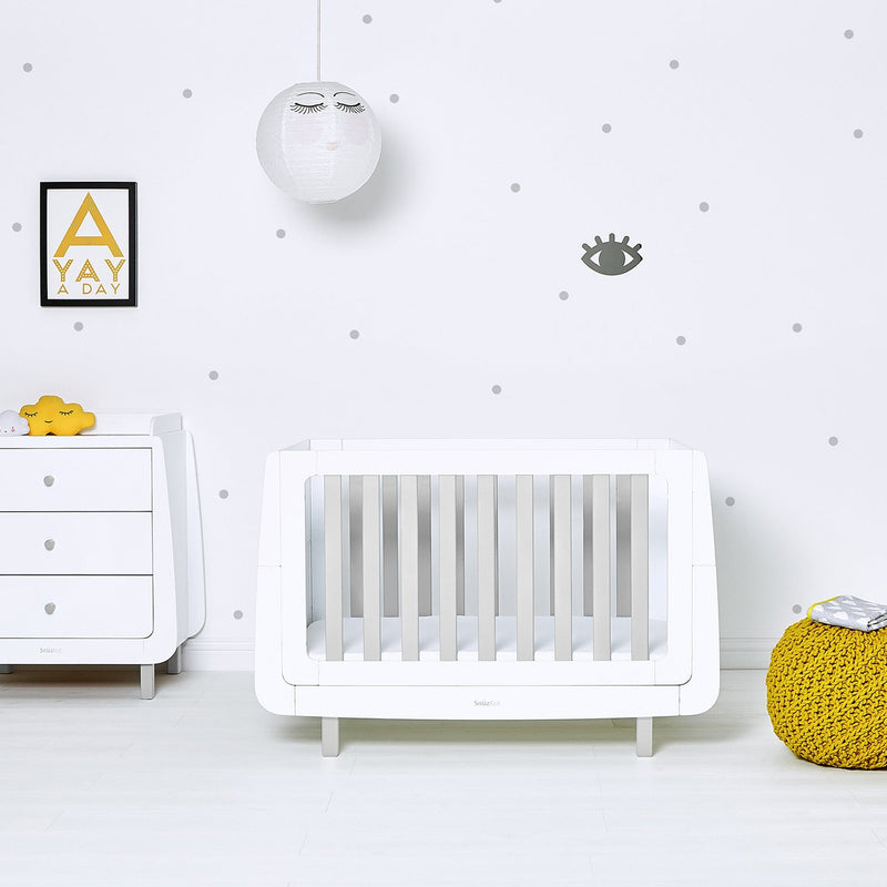 SnüzKot Mode 2 Piece Nursery Furniture Set in Grey Nursery Room Sets FN007MD 5060157946496