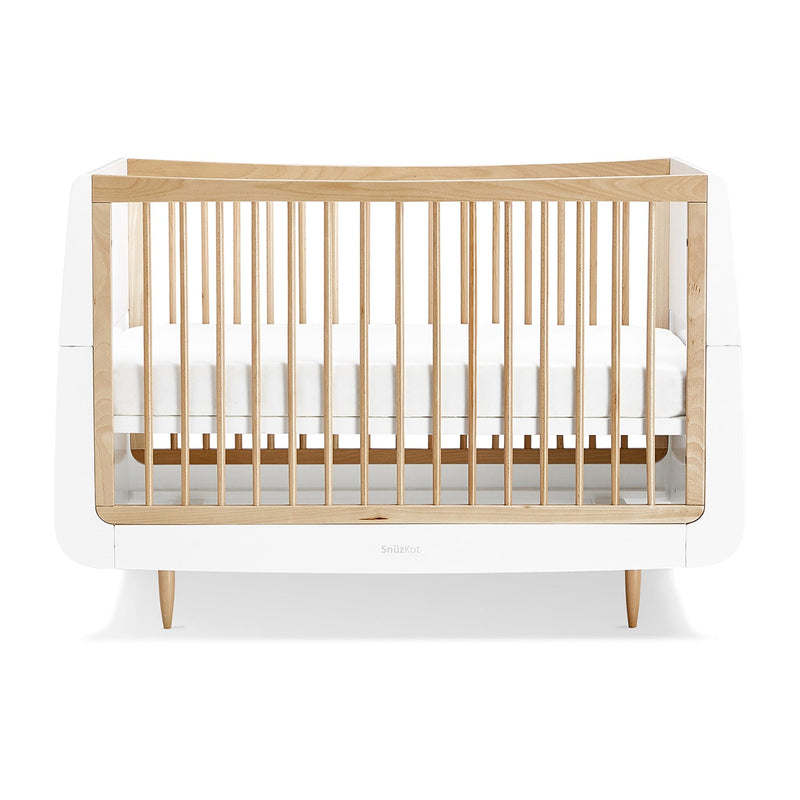 SnüzKot Skandi 2 Piece Nursery Furniture Set in Natural Nursery Room Sets FN007SE 5060157946540