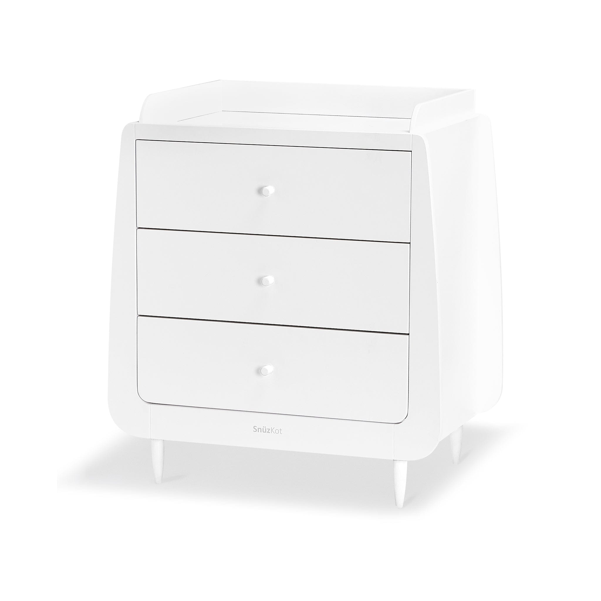 SnüzKot Skandi 2 Piece Nursery Furniture Set in White Nursery Room Sets FN007SA 5060157946502