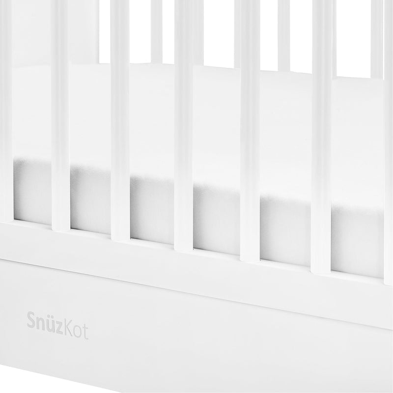 SnüzKot Skandi 2 Piece Nursery Furniture Set in White Nursery Room Sets FN007SA 5060157946502