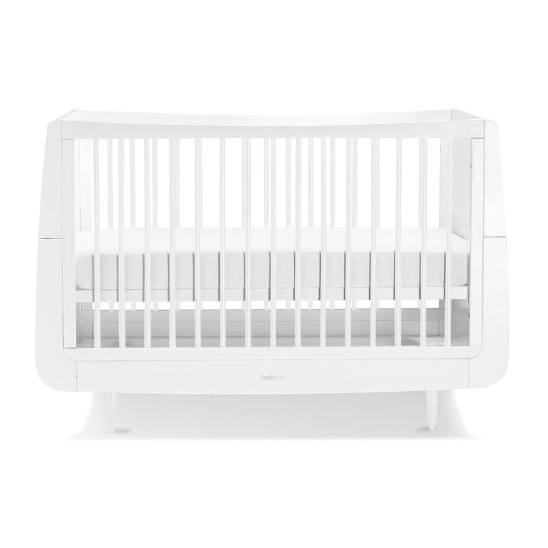 SnüzKot Skandi 2 Piece Nursery Furniture Set in White Nursery Room Sets FN007SA 5060157946502