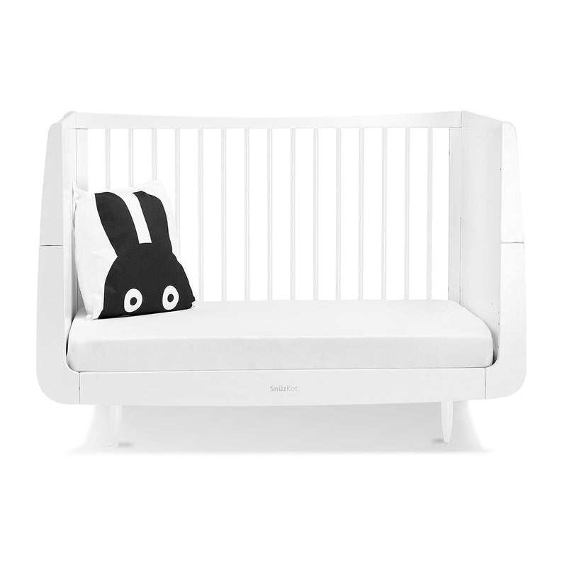 SnüzKot Skandi 2 Piece Nursery Furniture Set in White Nursery Room Sets FN007SA 5060157946502