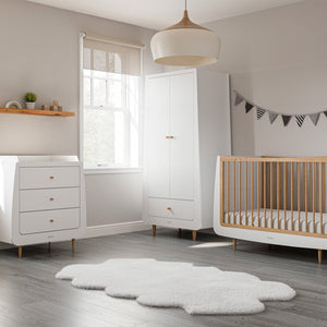 You added <b><u>SnüzKot Skandi 3 Piece Nursery Furniture Set in Natural</u></b> to your cart.
