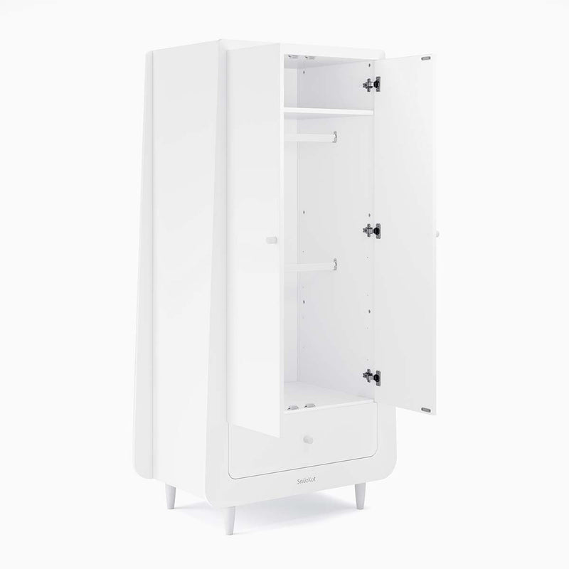 SnüzKot Skandi 3 Piece Nursery Furniture Set in White Nursery Room Sets 11303-SK-WHT 5060730242458