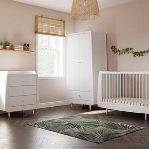 You added <b><u>SnüzKot Skandi 3 Piece Nursery Furniture Set in White</u></b> to your cart.