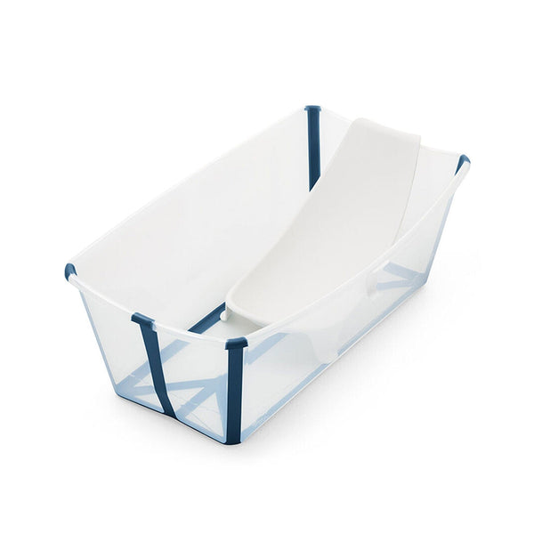 Stokke Flexi Bath® with Newborn Support in Transparent Blue Bathing & Grooming 531504 7040355315049