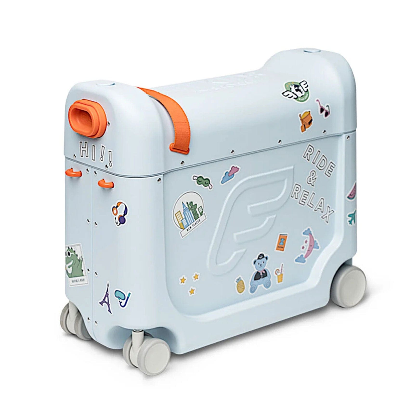 Stokke Jetkids Bed Box in Blue Sky Buggy & Ride-On Boards 534501 7040355345015