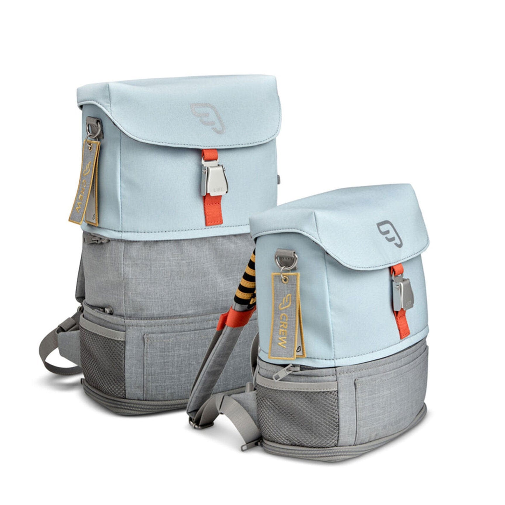 Stokke Jetkids Travel Bundle in Blue/Blue Crew Backpack Buggy & Ride-On Boards 570601 7040355706014
