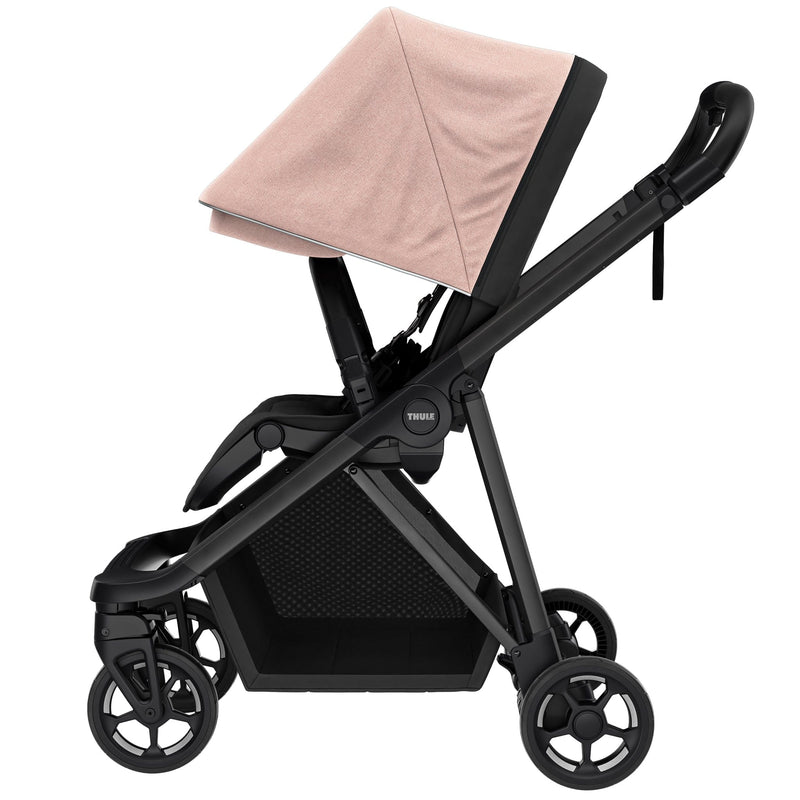 Thule Shine Misty Rose on Black UK Pushchairs & Buggies 11400209 872299049950