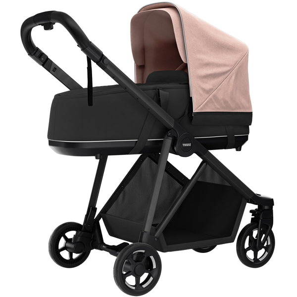 Thule Shine Misty Rose with Bassinet Pushchairs & Buggies SHI-MIS-BLK 872299049950