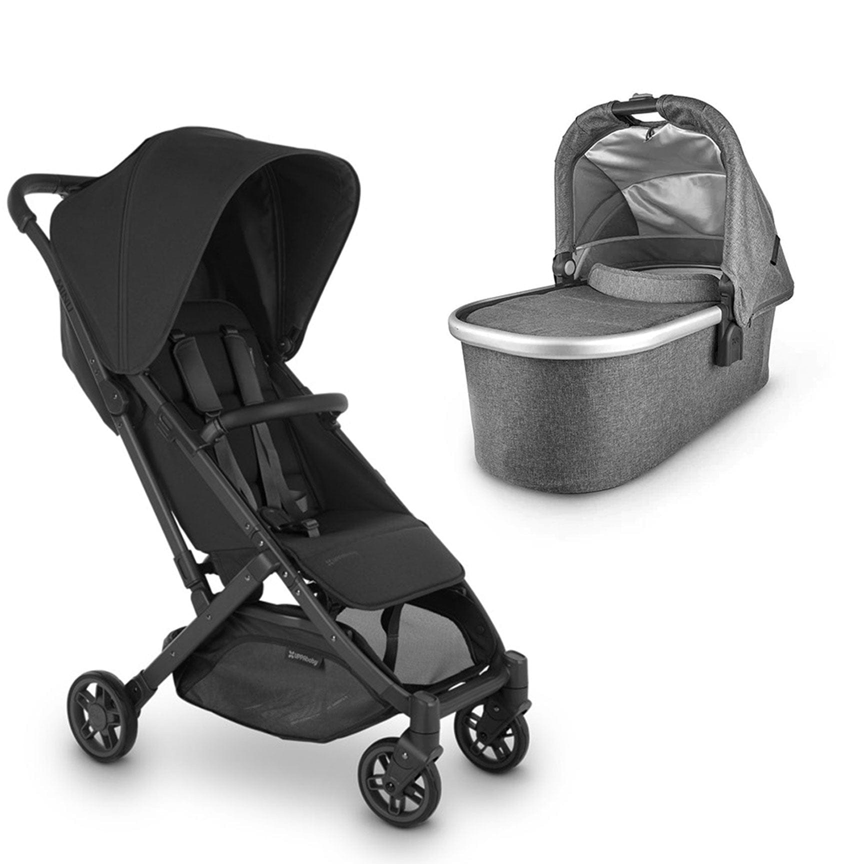 UPPAbaby Minu V2 Pram in Jake with Jordan Carrycot Baby Prams 12446-JKE 0810030095804