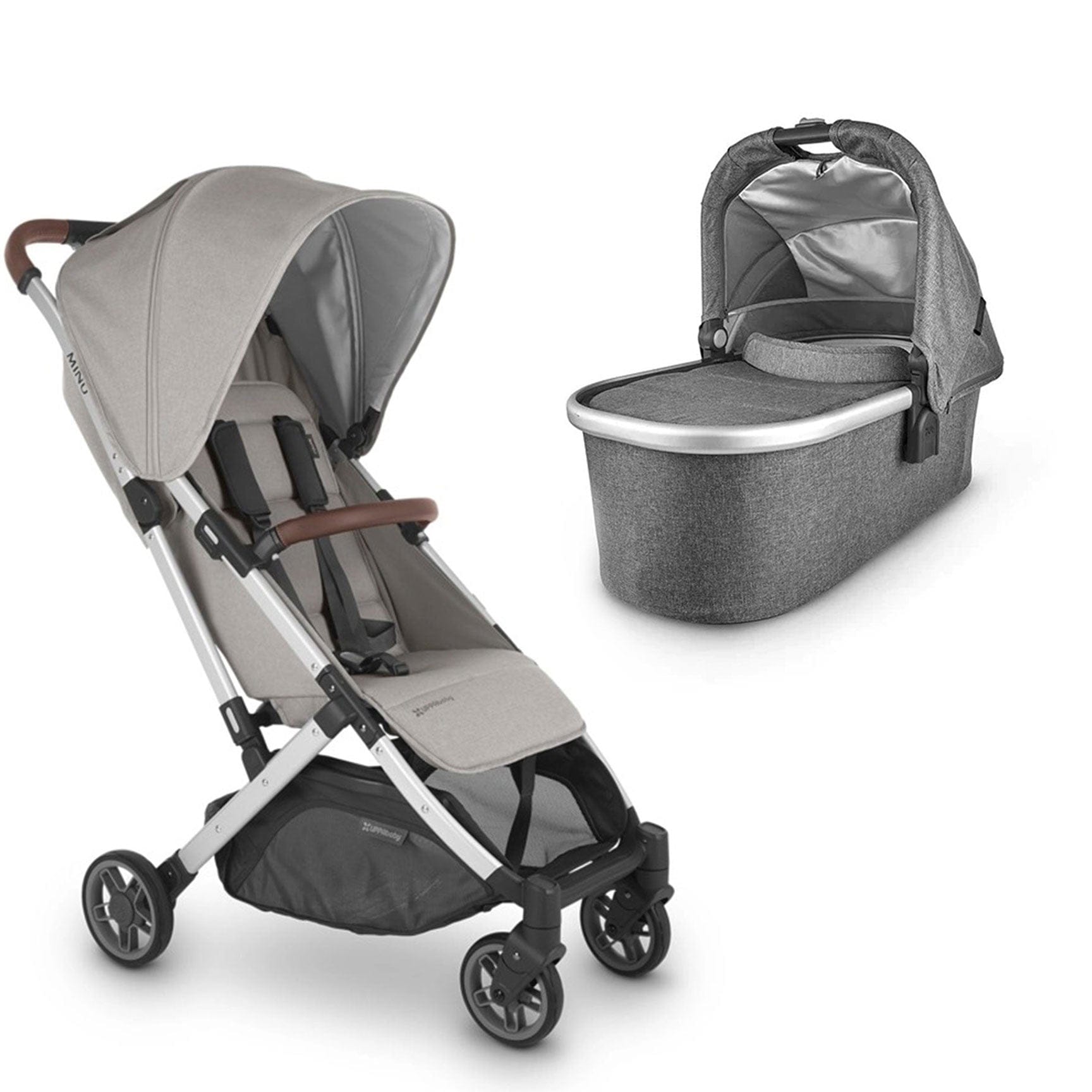 UPPAbaby Minu V2 Pram in Stella with Jordan Carrycot Baby Prams 12447-STL 0810030095781