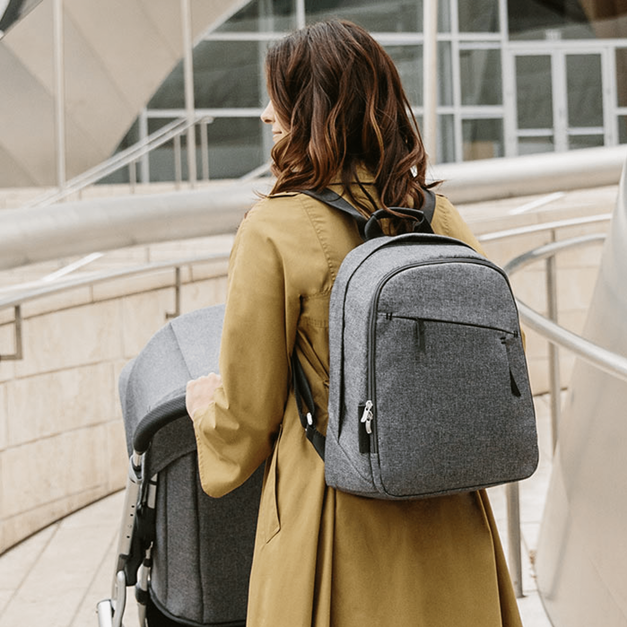 Jordan top diaper backpack