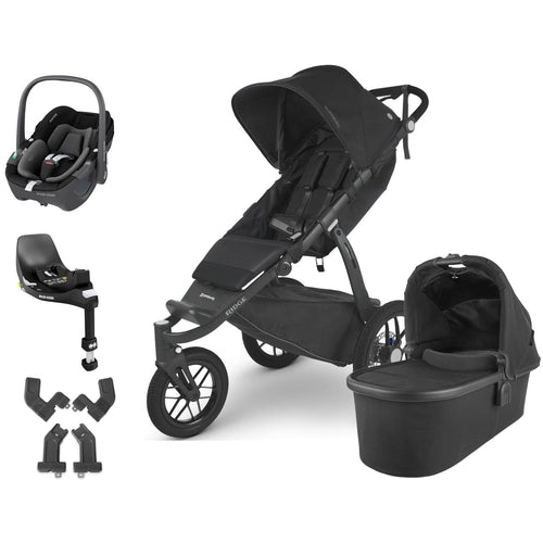 UPPAbaby Ridge Pebble 360 Travel System - Jake Travel Systems 10494-JKE-JKE