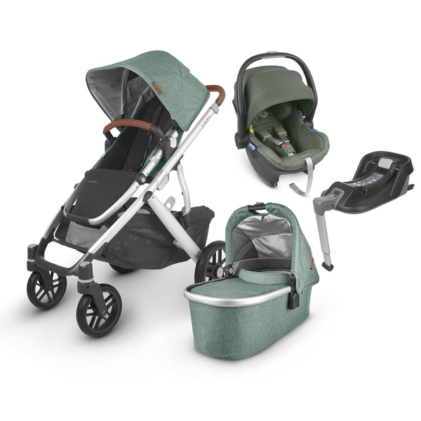 Uppababy Vista V2 Mesa & Base Travel System Emmett Travel Systems 6228-EMT 0850001436762