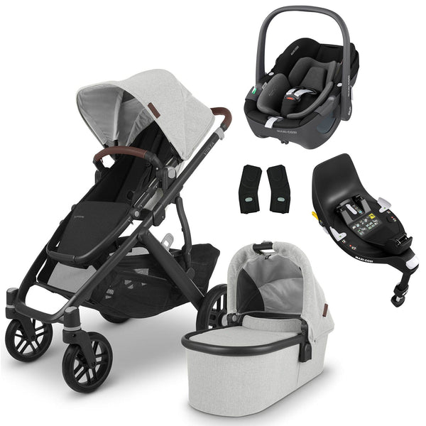 UPPAbaby Vista V2 Pebble 360 & Base Travel System Bundle Anthony Travel Systems 12441-ANT 0810030096504