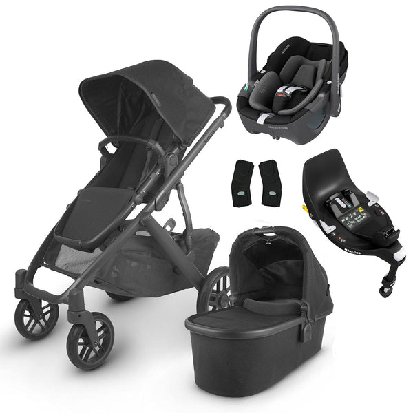 UPPAbaby Vista V2 Pebble 360 & Base Travel System Bundle Jake Travel Systems 9130-JAKE 0850001436809