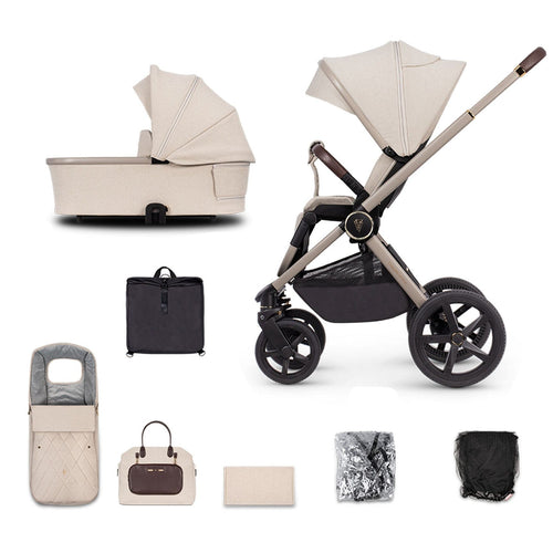 Tinum Upline 2in1 Bundle in Stone Beige Pushchairs & Buggies